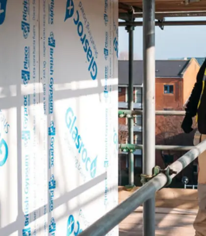 Gyproc Facade System Banner 